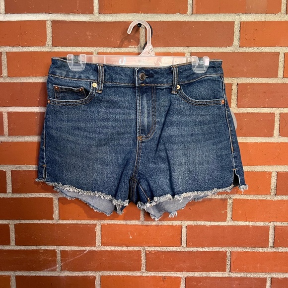 No Boundaries Pants - No Boundaries Blue Jean Shorts Frayed Hem